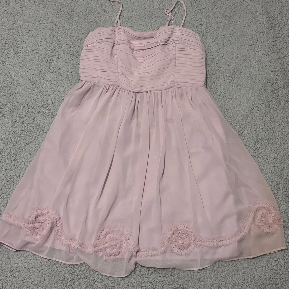 LC Lauren Conrad Blush Mini Dress